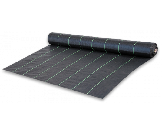 Агротканина проти бур'янів 70 г/м² PP, чорна UV 0,4х100м, AT7004100