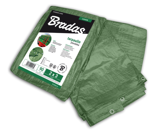 Reinforced awning GREEN 90 g/m² 15x20m, PL9015/20
