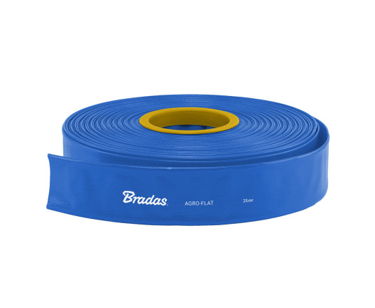 Шланг плоский AGRO-FLAT 2 BAR 11/4" – 100м (голубой) WAF2B114100