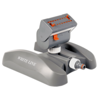 Oscillating adjustable sprinkler, WHITE LINE, WL-Z17