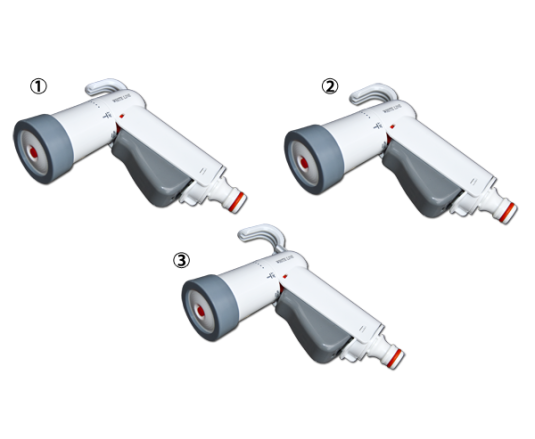 Пістолет для поливу багаторежимний QUICK MINI, WHITE LINE, WL-EN2T