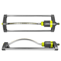 Oscillating sprinkler, 17 brass nozzles, LE-6303