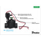 Solenoid valve with flow regulator, internal thread 1", 24VAC 50/60Hz, DSA-4000