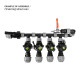 Solenoid valve with flow regulator, internal thread 1", 24VAC 50/60Hz, DSA-4000