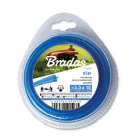 TRIMMER trimmer line "star" 2.7mm x 15m, blister, ZTG2715B