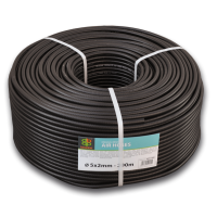 Шланг технический AIR HOSES 5*2мм, 20 BAR, 18 м – черный, AH05*2BK18