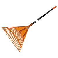 Fan rake 24 teeth with metal handle, KT-CX24B-M