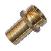 Adapter with nipple for hose 32 mm, OD 1 1/4", turnkey, brass, GKI0111432