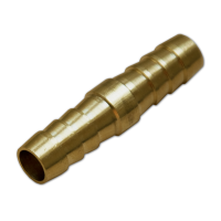 Hose connector 2 x 8 mm, brass, SE1-1P08