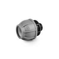 Муфта соединительная для труб PE 32 мм/РЗ 1", PN10, DSRA10L32M1