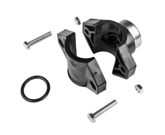Хомут для труб PE 32 мм / РВ 1/2" метал, PN10, DSRA10OM32F12