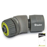 1/2" connector with adjustable bend angle LIME LINE SOFT, LE-S2122K