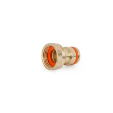 Адаптер латунный на кран с внутренней резьбой 1/2", BRASS, BR-2196