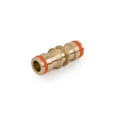 Ниппель латунный для соединения двух коннекторов, BRASS, BR-2200