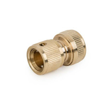 Коннектор латунный 3/4", BRASS, BR-2130