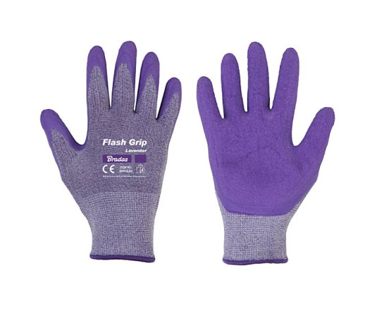 Перчатки защитные FLEX GRIP LAVENDER, размер 7, RWFGLR7
