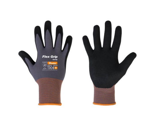 Рукавички захисні FLEX GRIP SANDY нітрил, розмір 10, RWFGS10