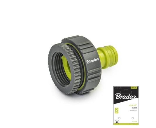 Адаптер на кран редукційний із внутрішньою різьбою 3/4" / 1/2" LIME LINE SOFT, LE-S2198K