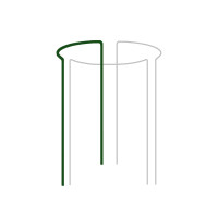 Plant support ring 1/3 circle, 60cm, Ø40cm, TYRP34060
