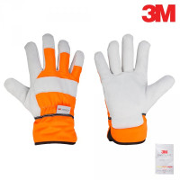 AVERT protective gloves made of genuine leather with 3M Thinsulate lining, size 9½, RWTA95