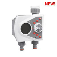 Electronic 2-zone irrigation controller, WHITE LINE, WL-3134