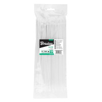 Plastic cable ties 4.8x350mm NEUTRAL, TS1048350N