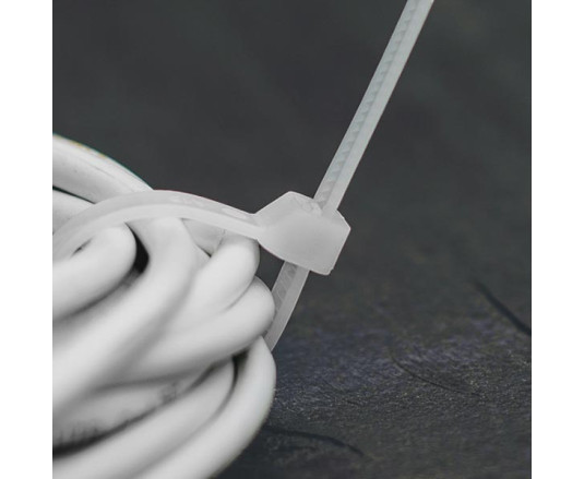 Plastic cable ties 3.6x300mm NEUTRAL, TS1036300N