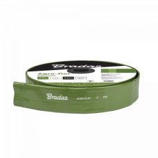 Шланг плоский, AGRO-FLAT PVC W.P.6/B.P.12 Bar, 4", 100м, зеленый, WAF6B400100