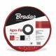 Шланг плаский, AGRO-FLAT PVC W.P.8 / B.P.16 Bar, 3", 50м, червоний, WAF8B300050