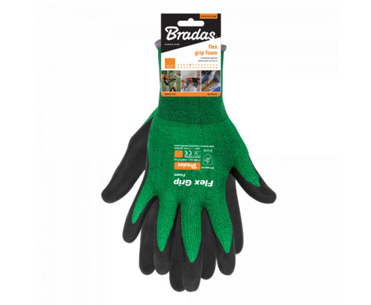 Перчатки защитные FLEX GRIP FOAM, нитрил, размер 8, RWFGF8