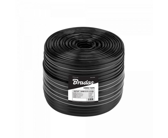 Крапельна стрічка 16/8mil/1.5л/г, 10см, HIRRO TAPE, 100м, DSTHT 16081510-0100