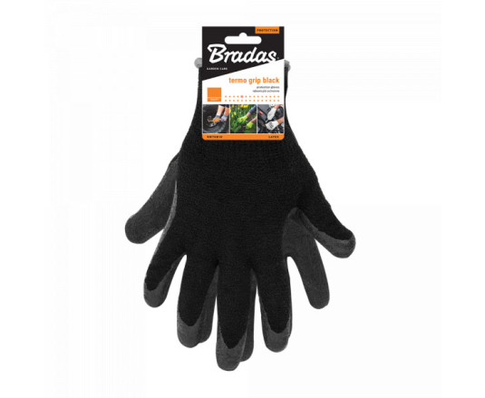 Перчатки защитные латексные, TERMO GRIP BLACK, размер 10, RWTGB10