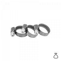 Stainless steel worm gear clamp BRADAS 80-100mm, BSW2 80-100/9L