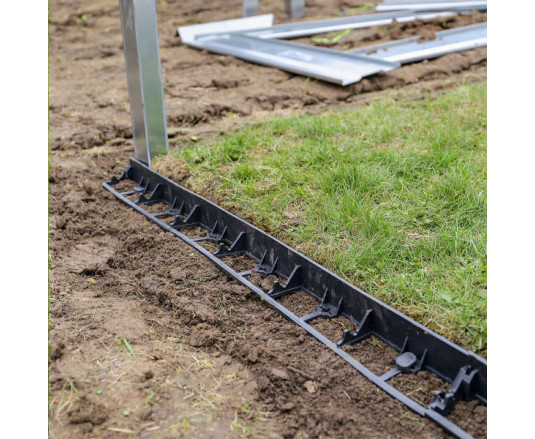Бордюр садовий 45х1000мм, ECO RIM-BORD TYP 2, OBRB45TYP2