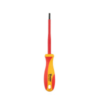 Отвертка плоская, SL 4/100 мм 1 кВ, HOME & GARAGE, DIY-SL1140100-V