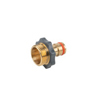 Адаптер латунный с наружной резьбой 3/4", BRASS SOFT, BR-S2185