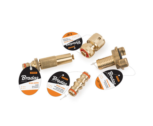 Кулачкова муфта 1/2"- 5/8", GK, латунь, BR-GK12
