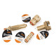 Кулачкова муфта 1/2"- 5/8", GK, латунь, BR-GK12