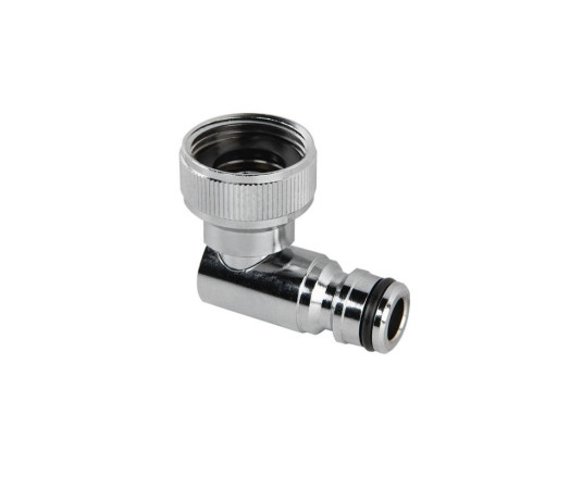 Соединитель для крана 3/4", РО, поворотный, латунь/хром, GKK002234