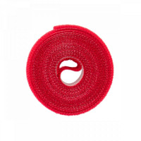 Multifunctional tape, T roll with Velcro, 12 mm x 2 m, red, HLT1202/RD
