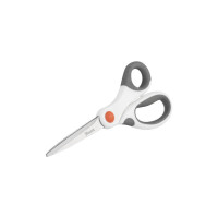 Universal scissors SOFT, 177 mm, WHITE LINE, DIY-SCWL202/177-B
