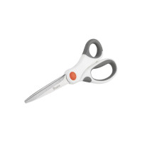 Universal scissors SOFT, 203 mm, WHITE LINE, DIY-SCWL202/203-B