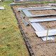 Garden border 58x1000mm, RIM-BORD, black, OBRB58