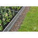 Garden border 58x1000mm, RIM-BORD, black, OBRB58