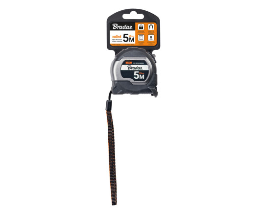 Рулетка на катушке, магнитный наконечник, COAL soft, 5м/25мм, DIY-MTS34-0525/K