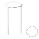 Wavy ring plant support 1/2 circle, Ø 30 cm, height 55 cm, TYRP4F3055