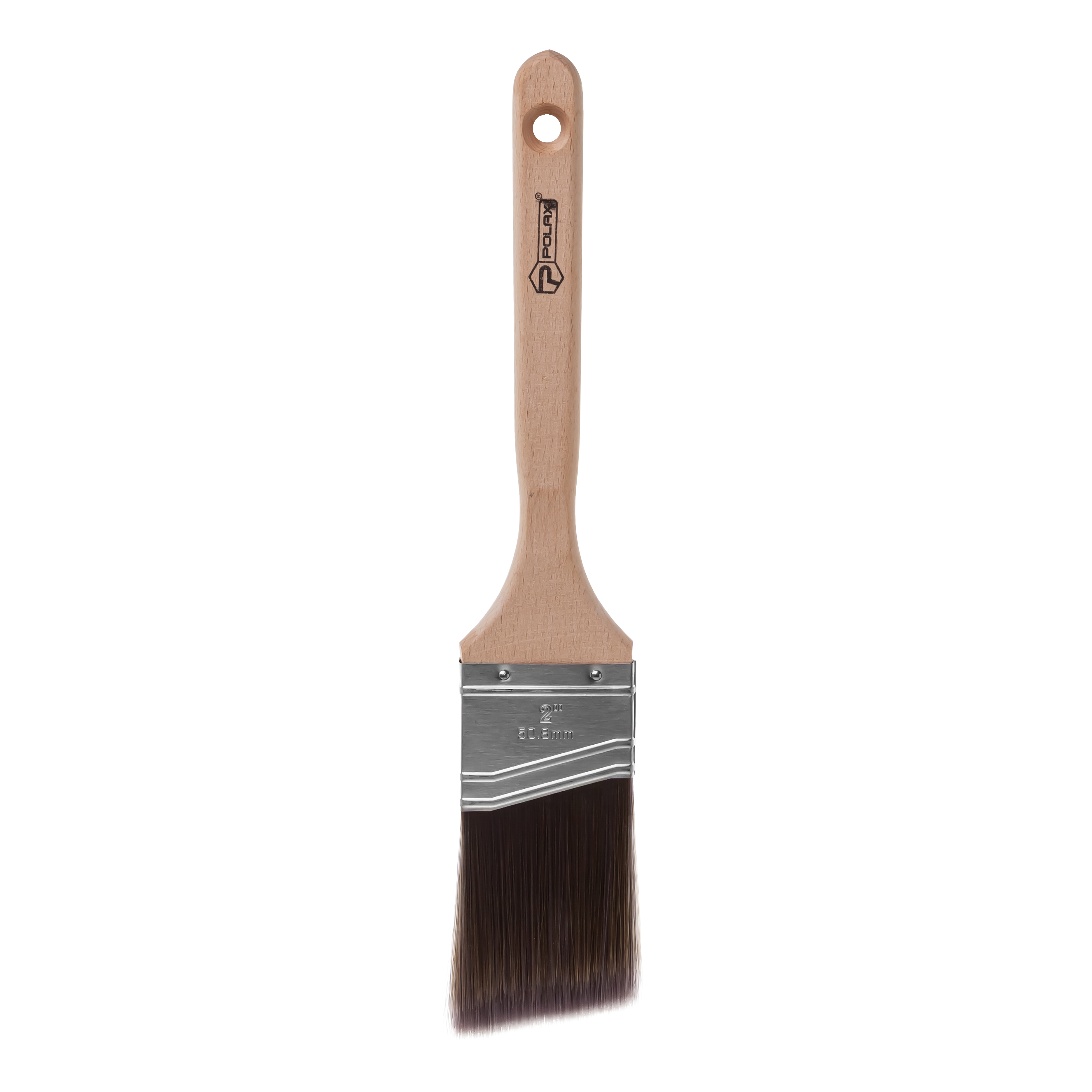 Пензель малярний плоский 2" Polax скошений (58-001)